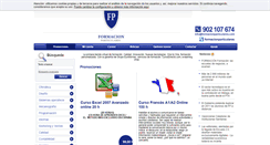 Desktop Screenshot of formacionparticulares.com